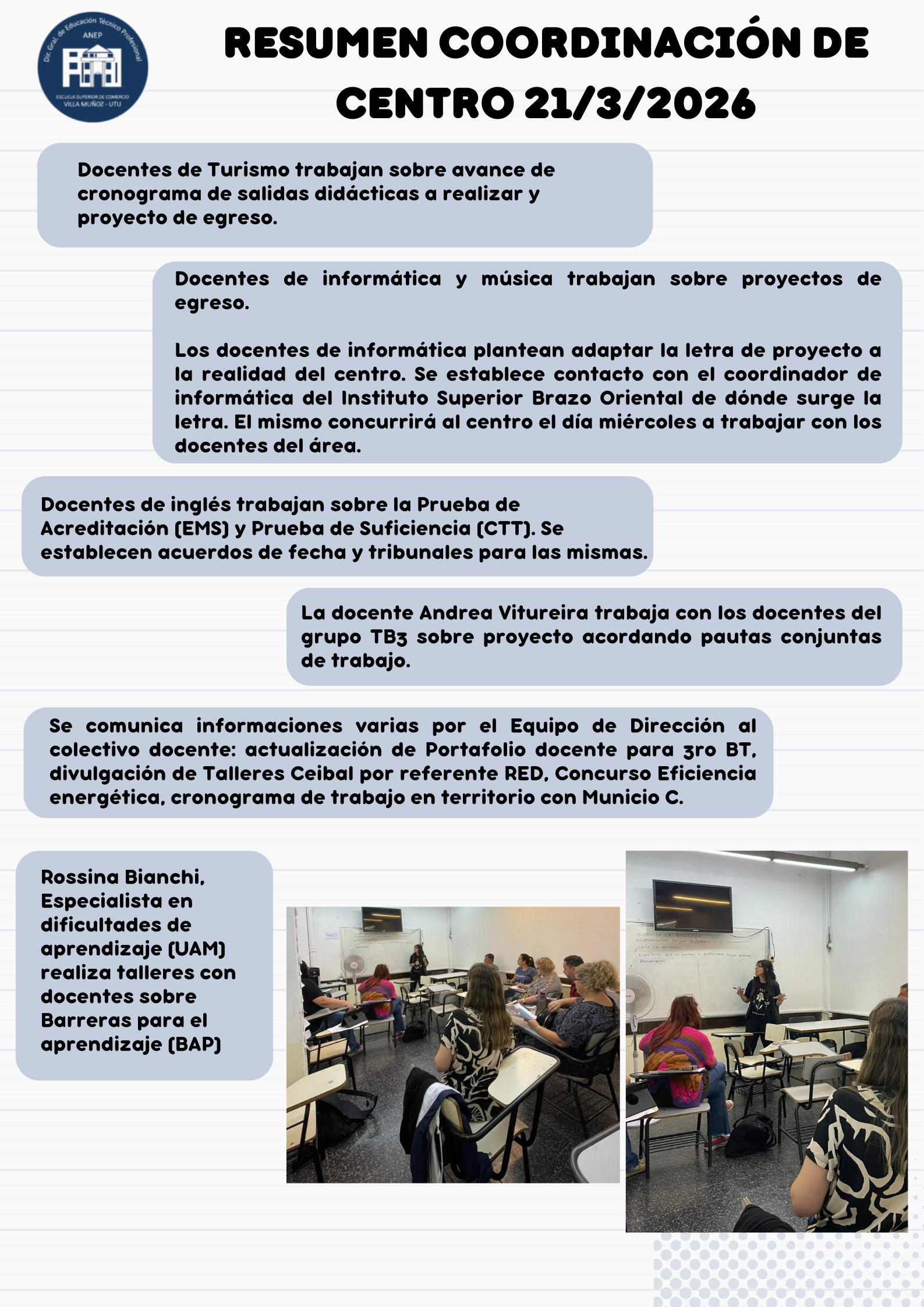 Resumen coordinación de centro 21/03